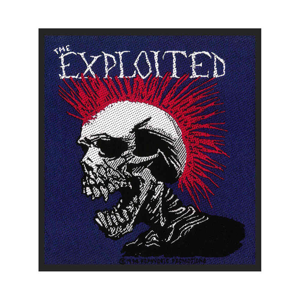 The Exploited - Mohican Patch - Multicolours